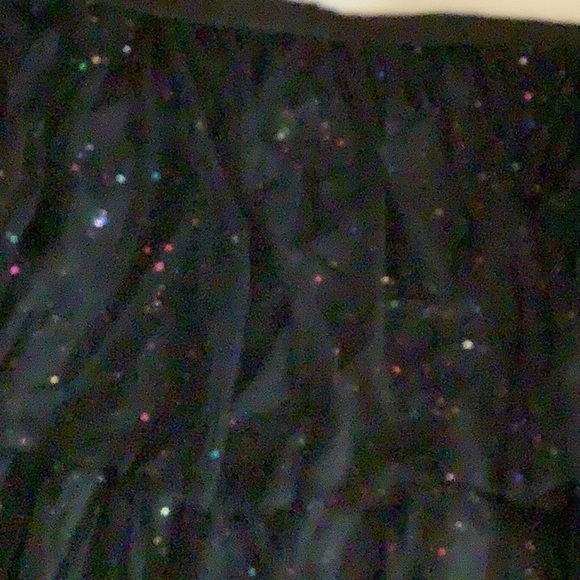 Crystal Doll Size Large Multi Color Shimmer Ruffle & Satin Waist Skirt. New - Picture 8 of 8